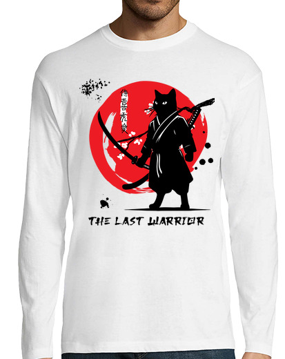 Image of cat samurai Japanese cat manga anime