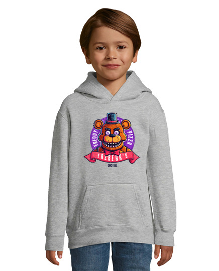 Sweat À Capuche Pour Enfant Freddy Face bear 39s Pizza