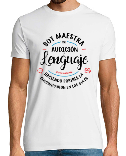 Tee Shirt Homme Manche Courte professeur blanc hétéro