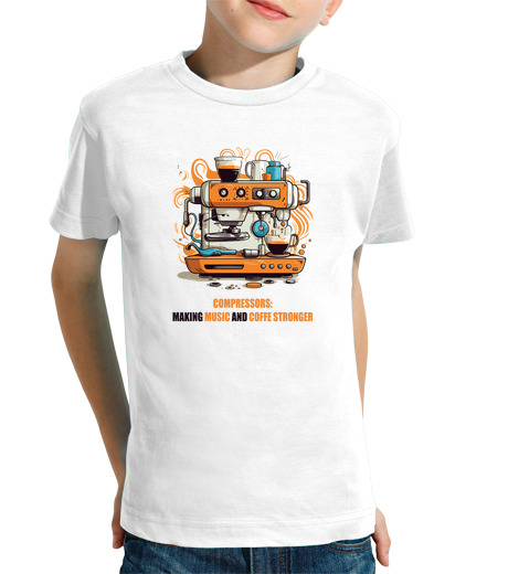 Tee Shirt Pour Enfant Manche Courte production de musique compressée