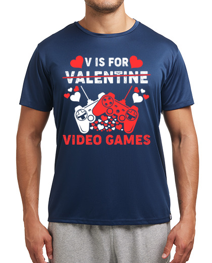 Image of V is for Video Games Valentines Day