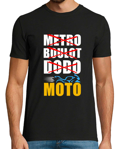 Image of humor biker metro work sleep motorcycle