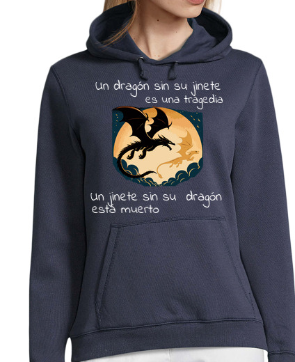 Sweat-shirt À Capuche Pour Femme dragons