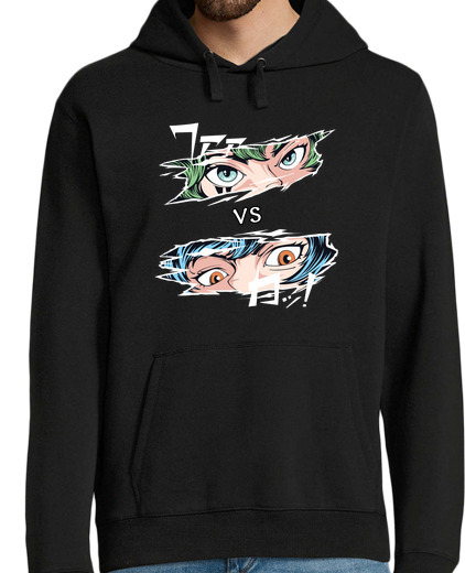 Sweat-shirt À Capuche Pour Homme Manga anime vs - cadeau ado garçon