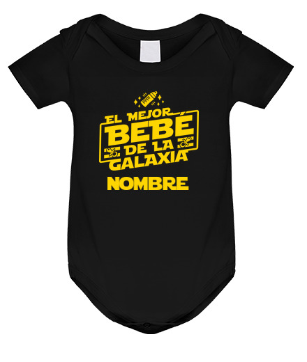 Body Bebé El mejor Bebé dela galaxia Nombre laTostadora