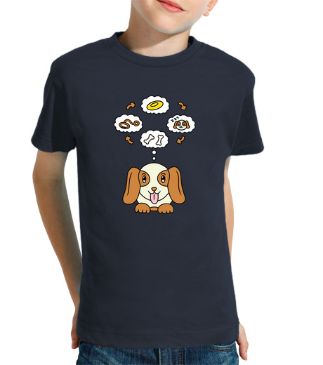 Tee Shirt Pour Enfant Manche Courte chiot basset hound drôle