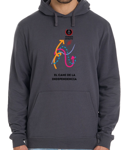 Image of desuadora amb caputxa home shirt independence black
