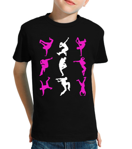 Tee Shirt Pour Enfant Manche Courte breakdance bboy bgirl breakdancer