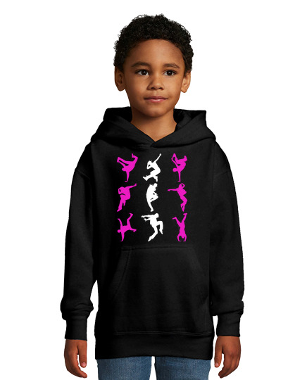 Sweat À Capuche Pour Enfant breakdance bboy bgirl breakdancer