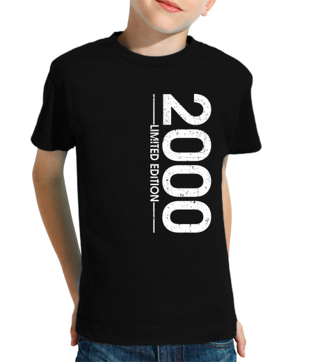 Tee Shirt Pour Enfant Manche Courte 2000 ans-vertical 000032