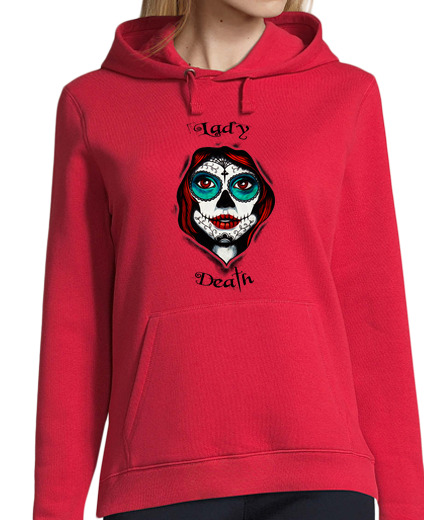 Sweat-shirt À Capuche Pour Femme la mort dame