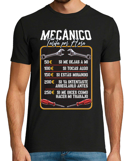Image of mechanic hourly rate workshop cars gift profession
