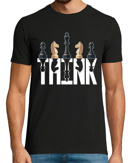 Image of chess think chess player checkmate chess player gift