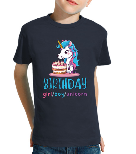 Tee Shirt Pour Enfant Manche Courte anniversaire pour tous