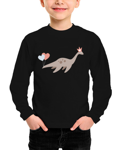 Image of celebration dinosaur - girl's t t shirt ml