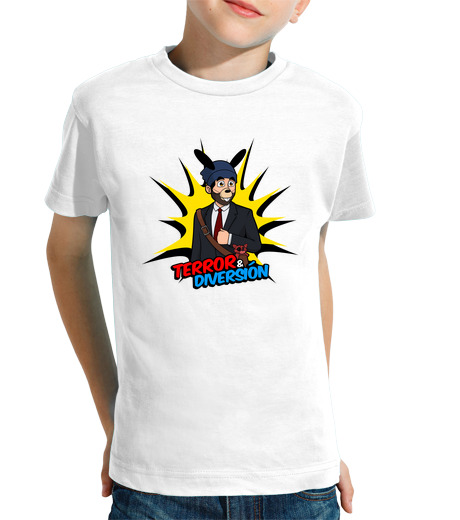 Tee Shirt Pour Enfant Manche Courte enfants de terrat & fun animatowner