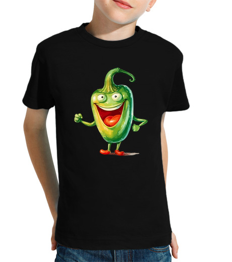 Tee Shirt Pour Enfant Manche Courte mignon fruit légume ananas oignon