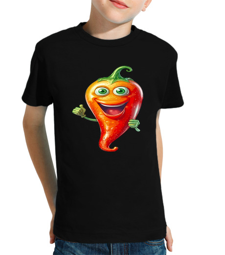 Tee Shirt Pour Enfant Manche Courte mignon fruit légume ananas oignon