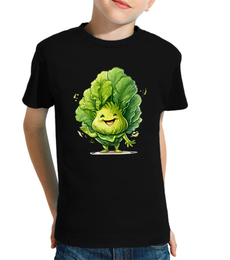 Tee Shirt Pour Enfant Manche Courte mignon fruit légume ananas oignon