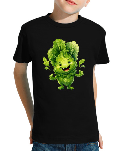 Tee Shirt Pour Enfant Manche Courte mignon fruit légume ananas oignon