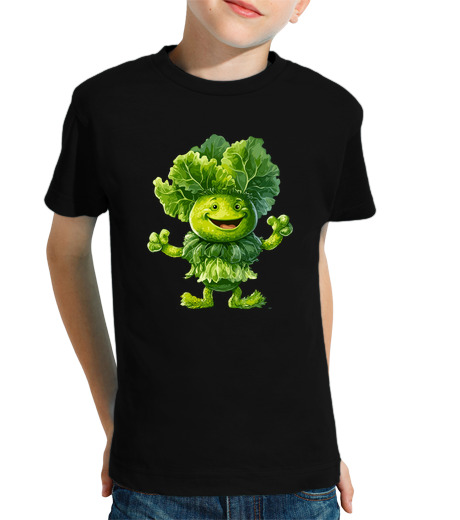 Tee Shirt Pour Enfant Manche Courte mignon fruit légume ananas oignon