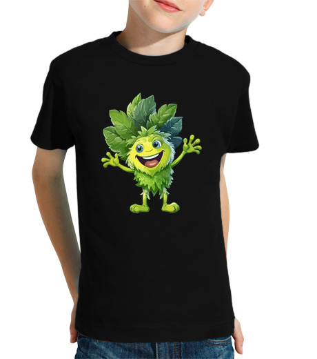 Tee Shirt Pour Enfant Manche Courte mignon fruit légume ananas oignon