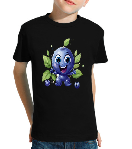 Tee Shirt Pour Enfant Manche Courte mignon fruit légume ananas oignon