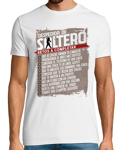 Image of bachelor boyfriend list of challenges fun wedding party