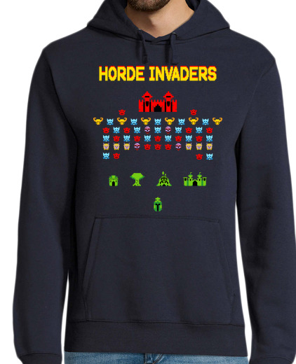 Sweat-shirt À Capuche Pour Homme horde d envahisseurs