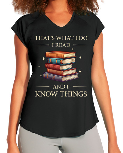 Image of I Read and i Know Things - funny gift