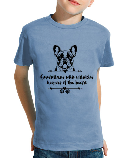 Tee Shirt Pour Enfant Manche Courte gardien des coeurs