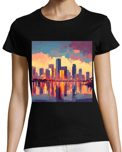 Image of Miami Florida Impressionism Painting