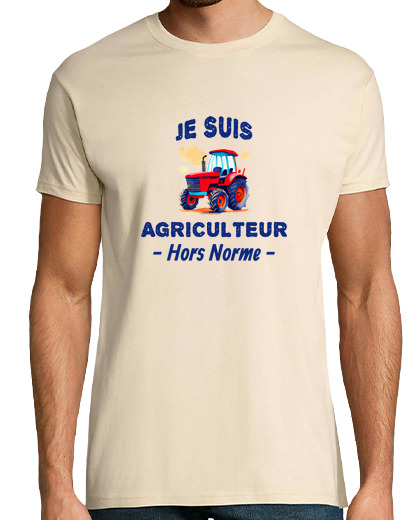 Image of i am an extraordinary farmer. short-sleeved men's t-shirt, farmers gift