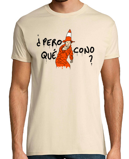 T-shirt uomo manica corta ma che cono