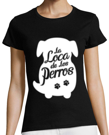 Image of the crazy dog - white background