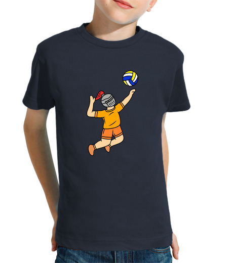 Tee Shirt Pour Enfant Manche Courte chevalier de dessin animé mignon jouant