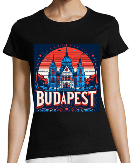 Image of Budapest Travel Retro Poster