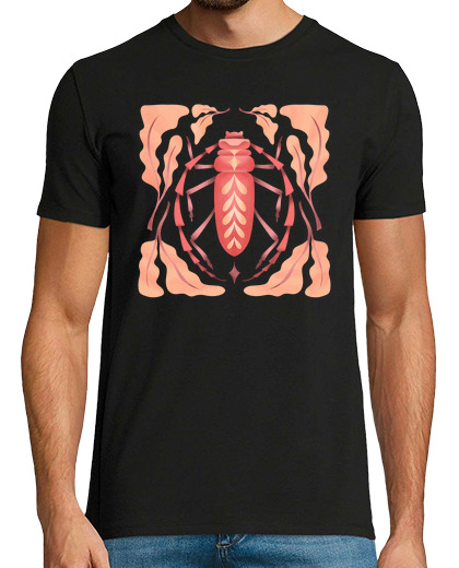 Tee Shirt Homme Manche Courte coccinelle peach