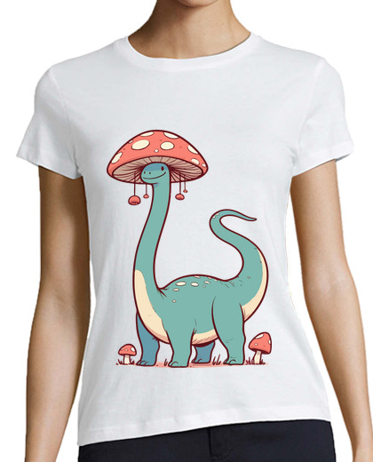 Image of Mushroom Hat Dinosaur Brontosaurus