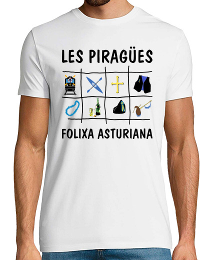Image of les piragües - short manga t-shirt
