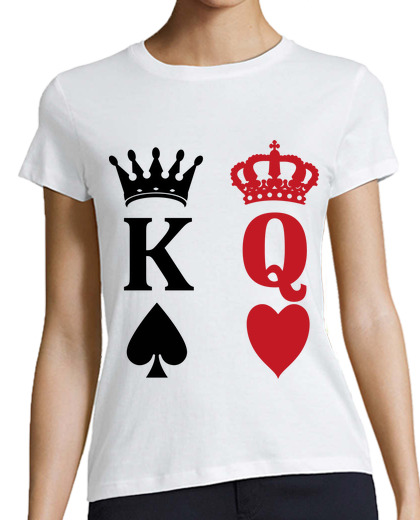 Image of couple king of peaks lady of hearts lov