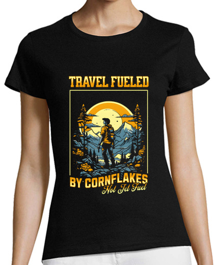 Image of travel fueled by cornflakes outdoor