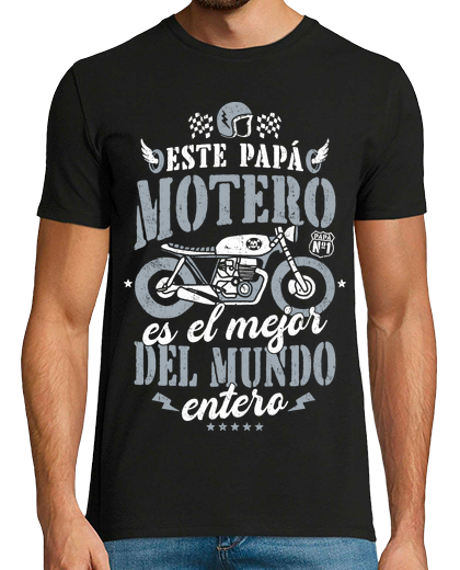 Image of biker dad the best in the whole world