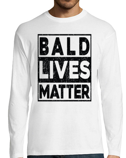 Image of Bald Lives Matter Funny Hair Loss Bald Head Balding Quotes