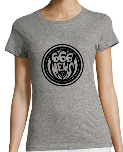 Image of 666 news - hazbin hotel - black