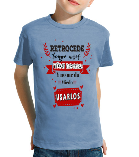 Tee Shirt Pour Enfant Manche Courte gars fous