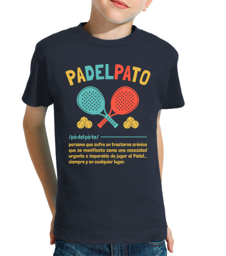 Tee Shirt Pour Enfant Manche Courte padelpato définition du padel divertiss