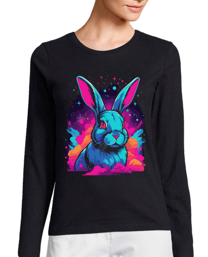 Image of Space Nebula Galaxy Rabbit Lovers Vapor