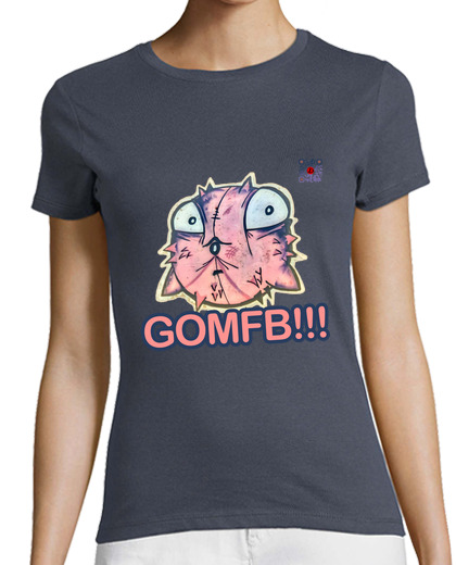 Image of blowfish. get off my fucking back. feminine cut t shirt .