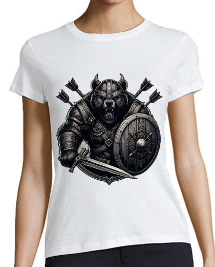 Image of Norse Viking Bear Berserker Warrior
